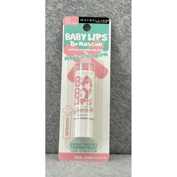 Maybelline Other - Maybelline Baby Lips Dr Relief Medicated Balm 55 Coral Crave Lip Color Lip Balm